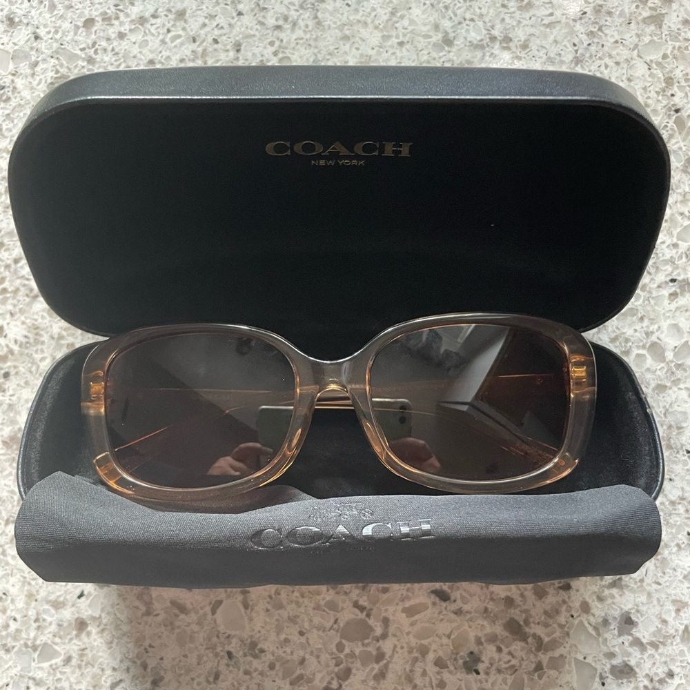 COACH Sunglasses with case